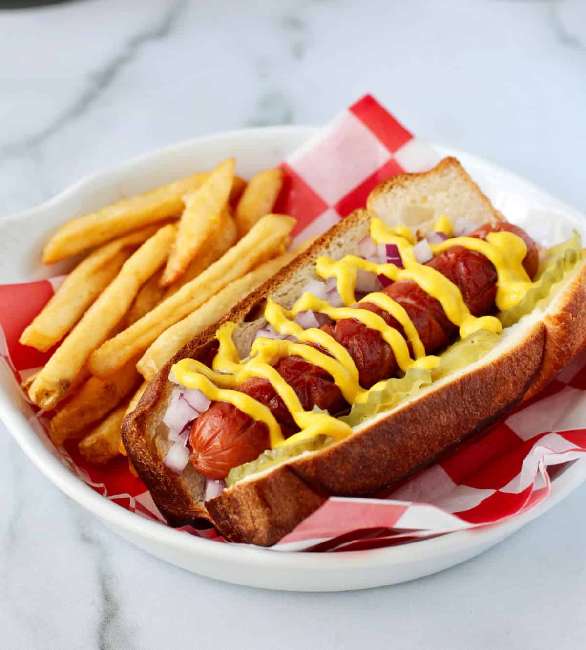 New England Style Hot Dog Buns Using Tangzhong Karen
